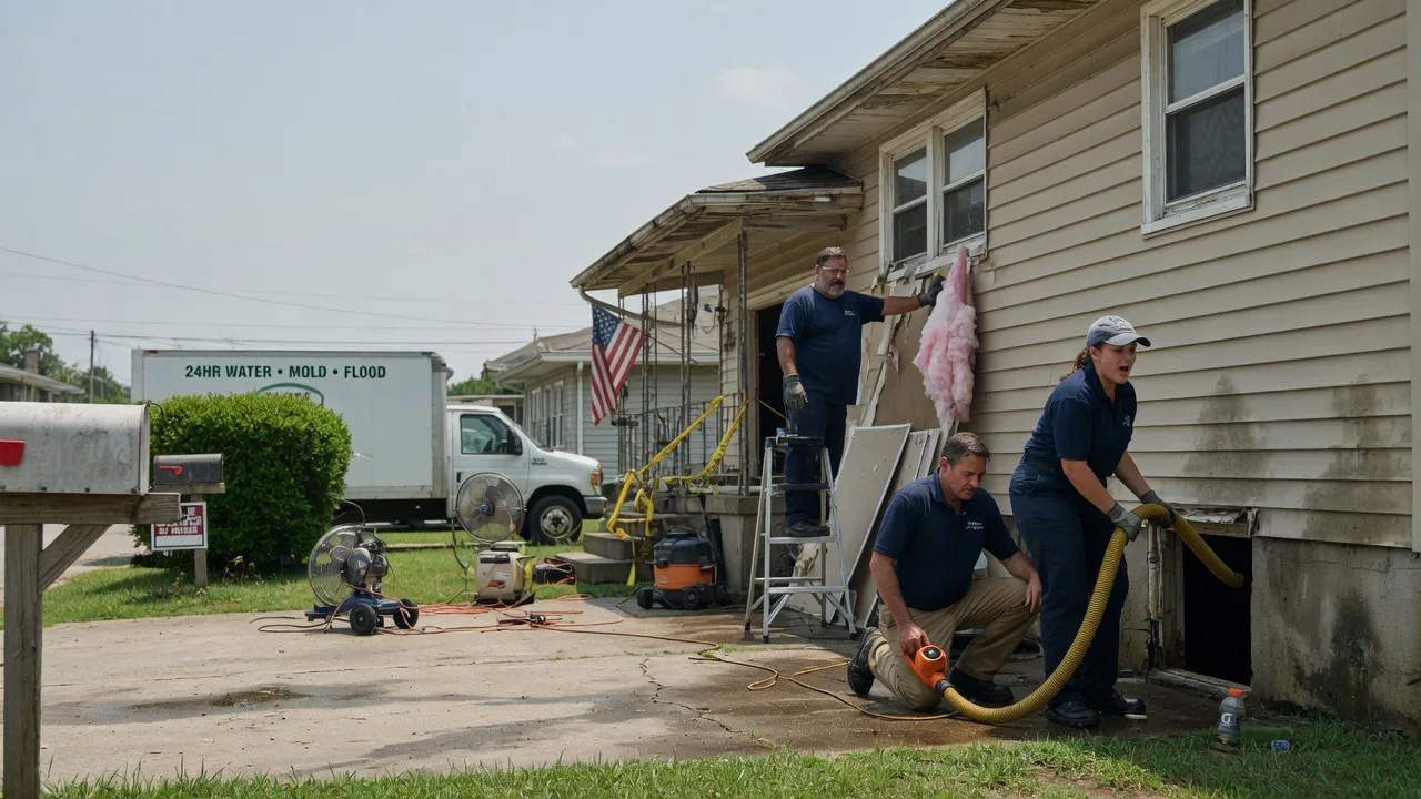 Water Damage Repair in Twin Bridges, CA near me
